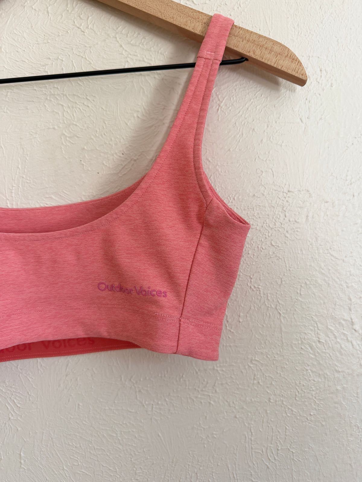 Outdoor Voices Pink Sports Bra (S)