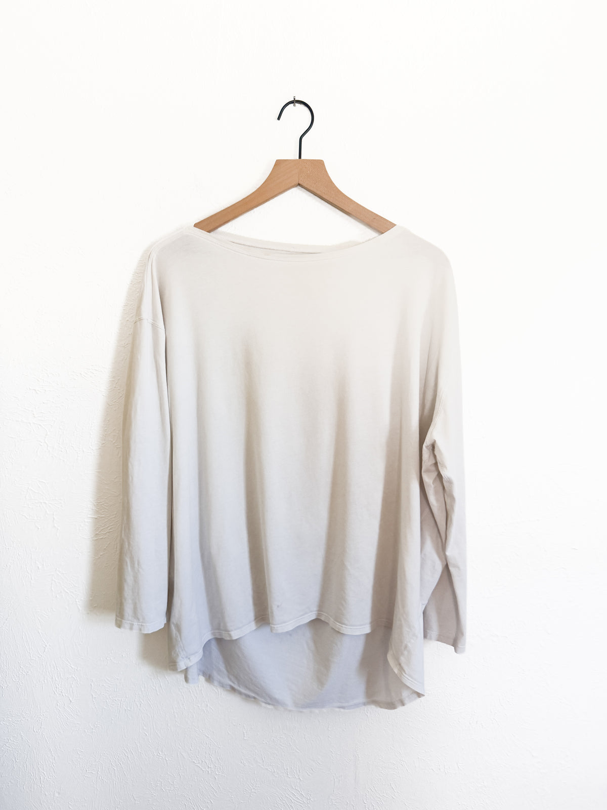 Lululemon Flowy White Long Sleeve (M)