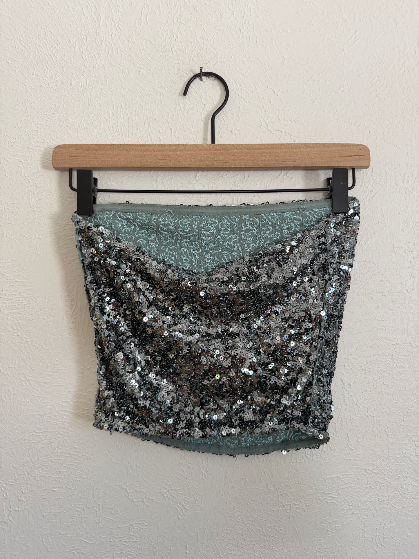 Free People Sequin Tube Top (XS)