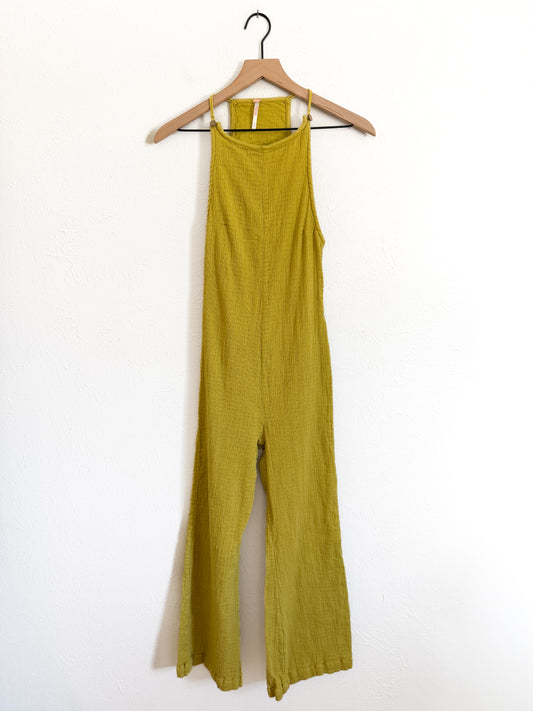 Free People Jayce Stretch Jumpsuit (M)
