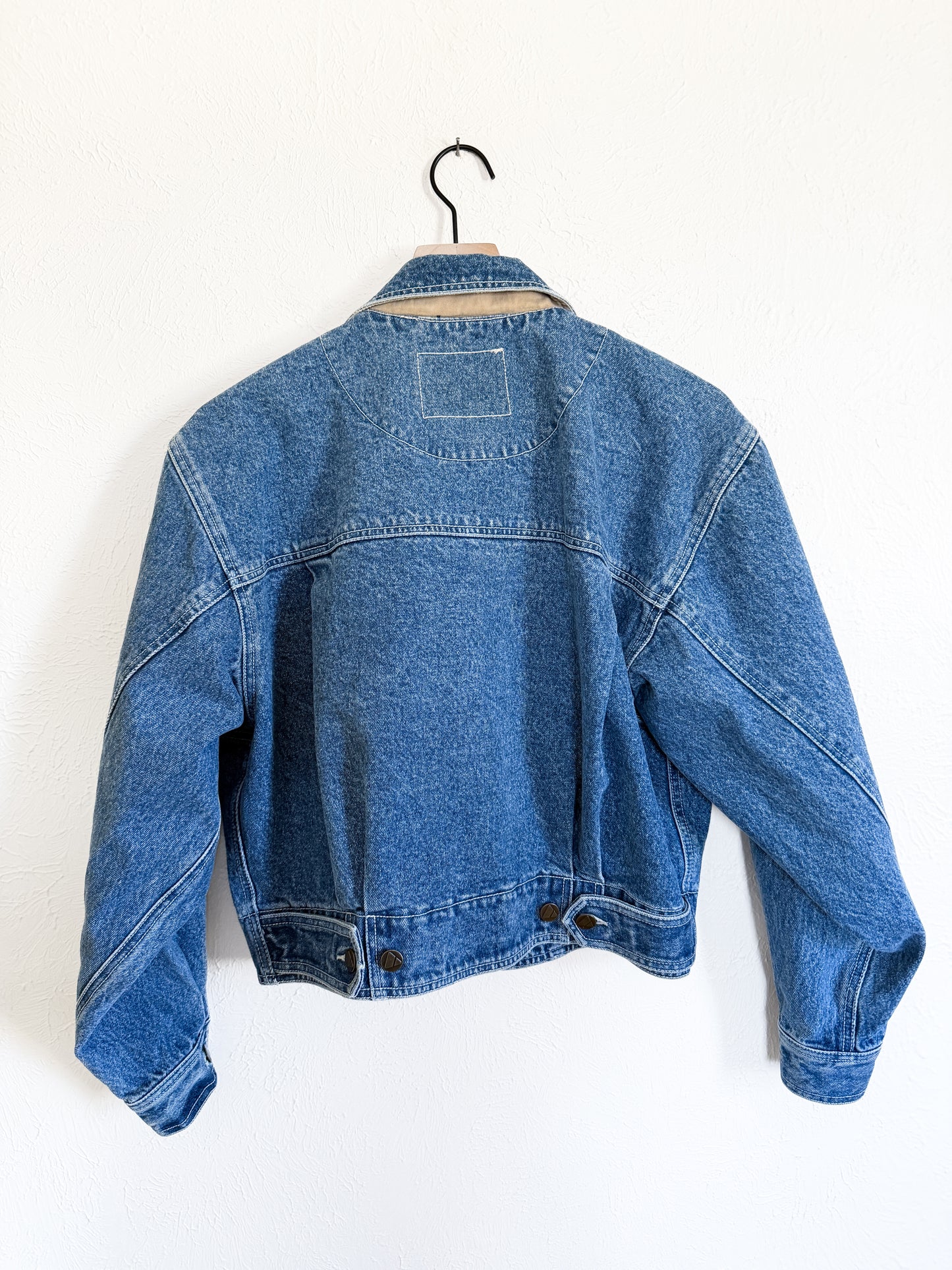 Lizwear Vintage Cropped Denim Jacket (M)