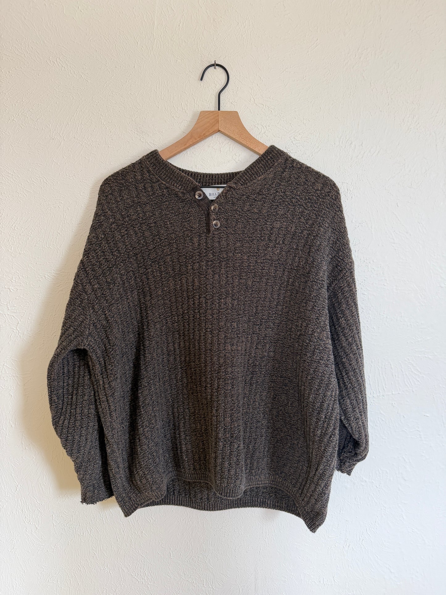 Bill Blass Brown Vintage Sweater (XL)