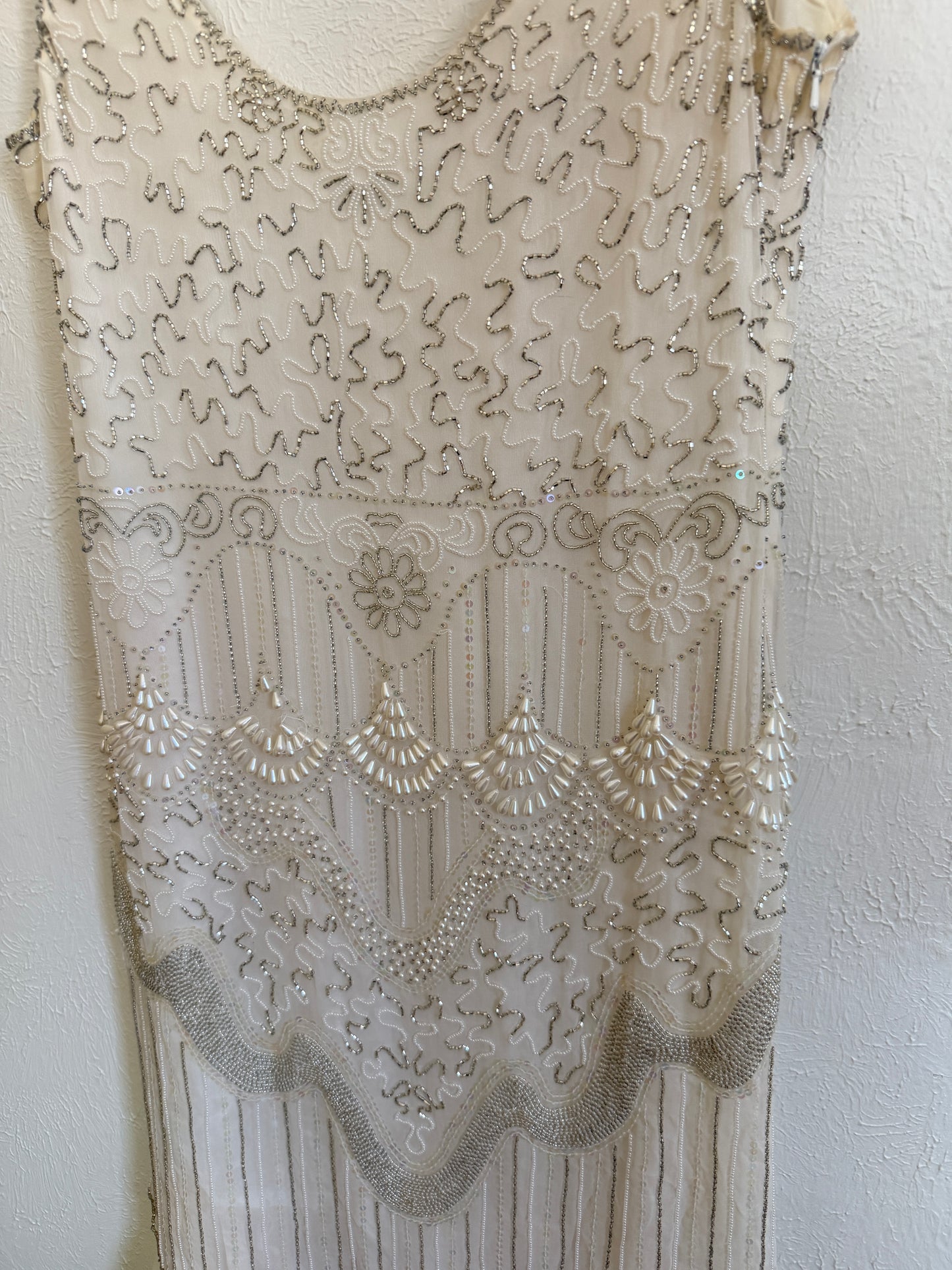 Oleg Cassini Beaded Dress (6)