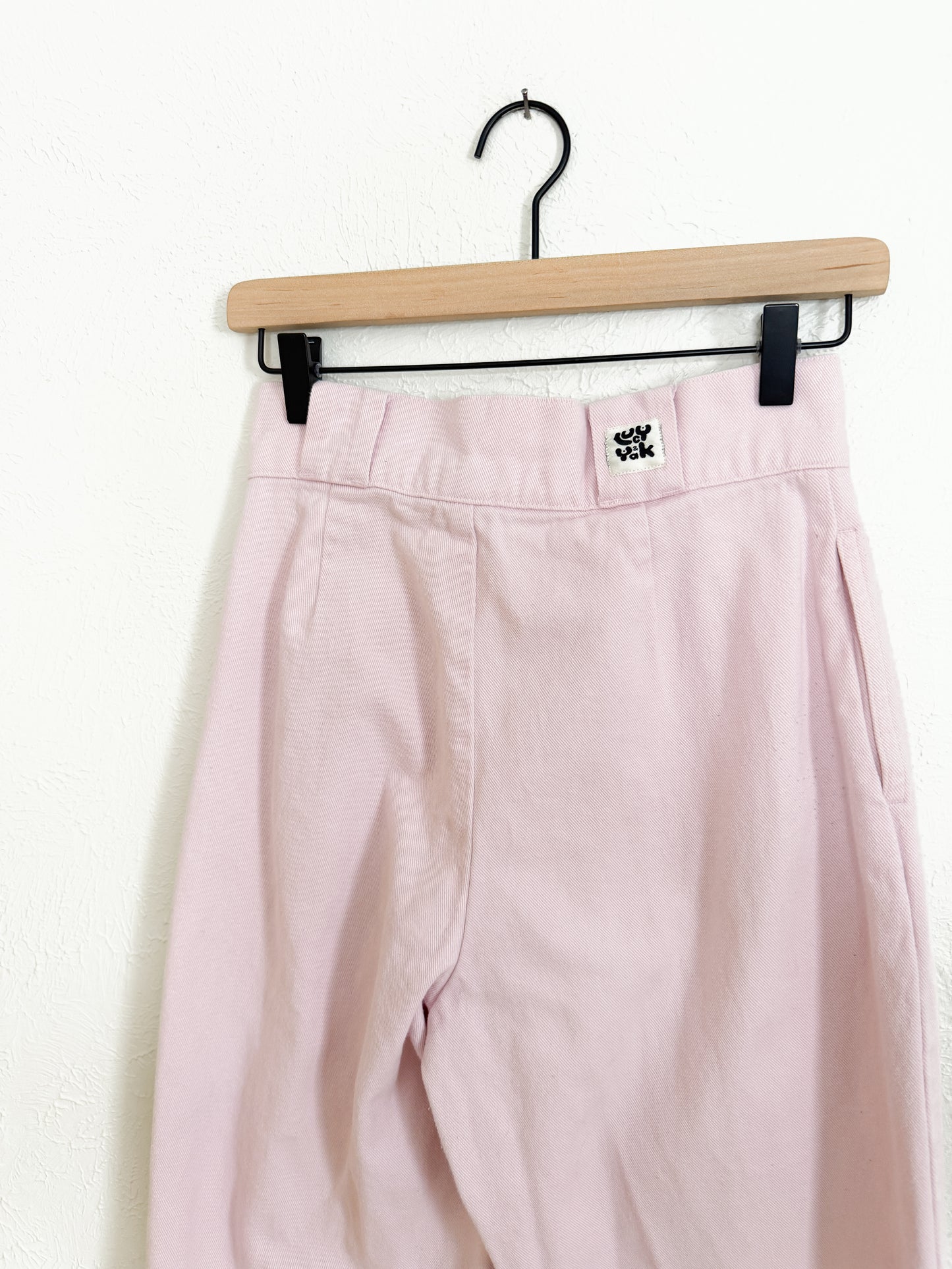 Lucy & Yak Addison Pink High Waisted Pants (6)