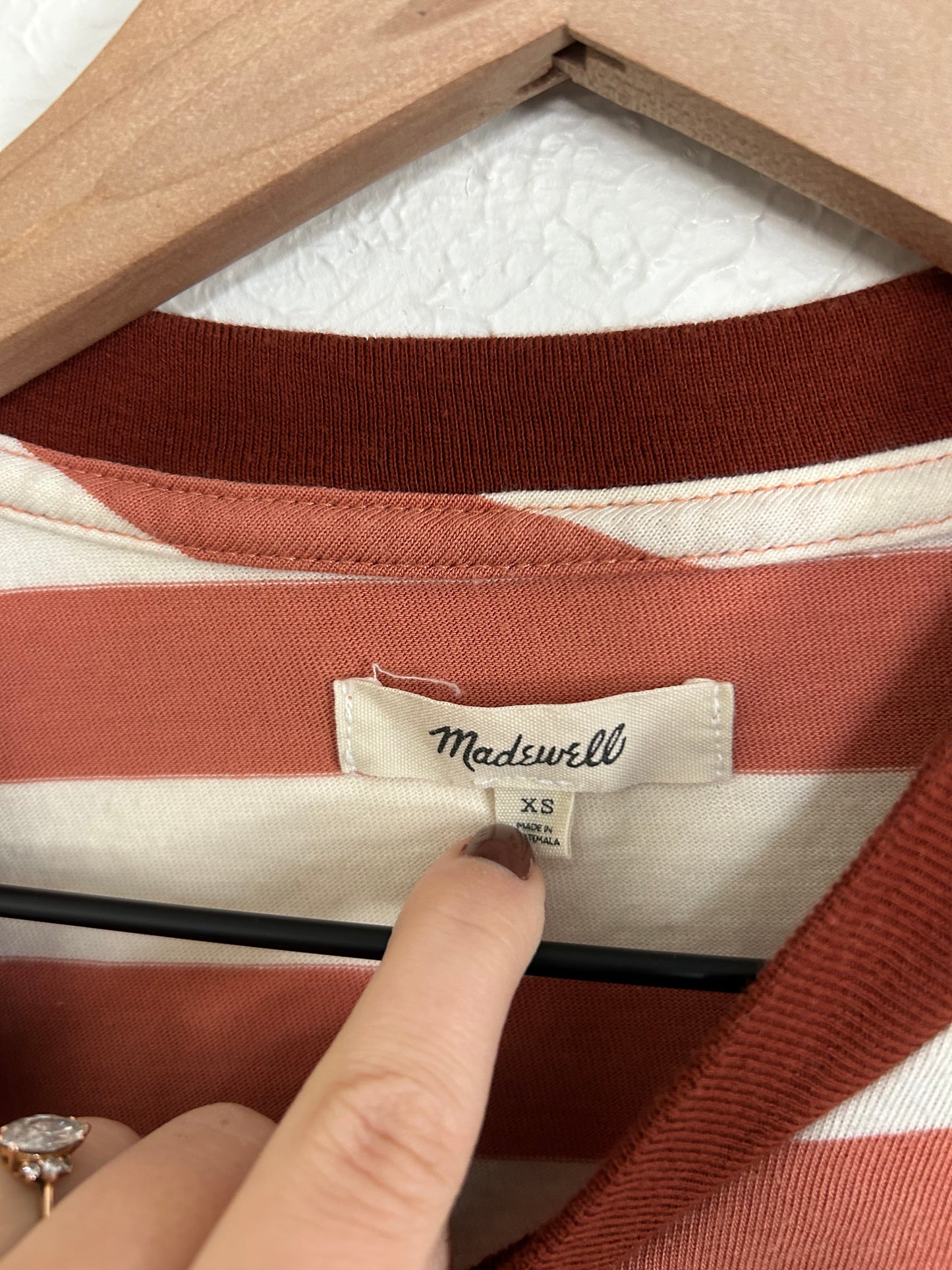 Madewell Striped T-Shirt (XS)