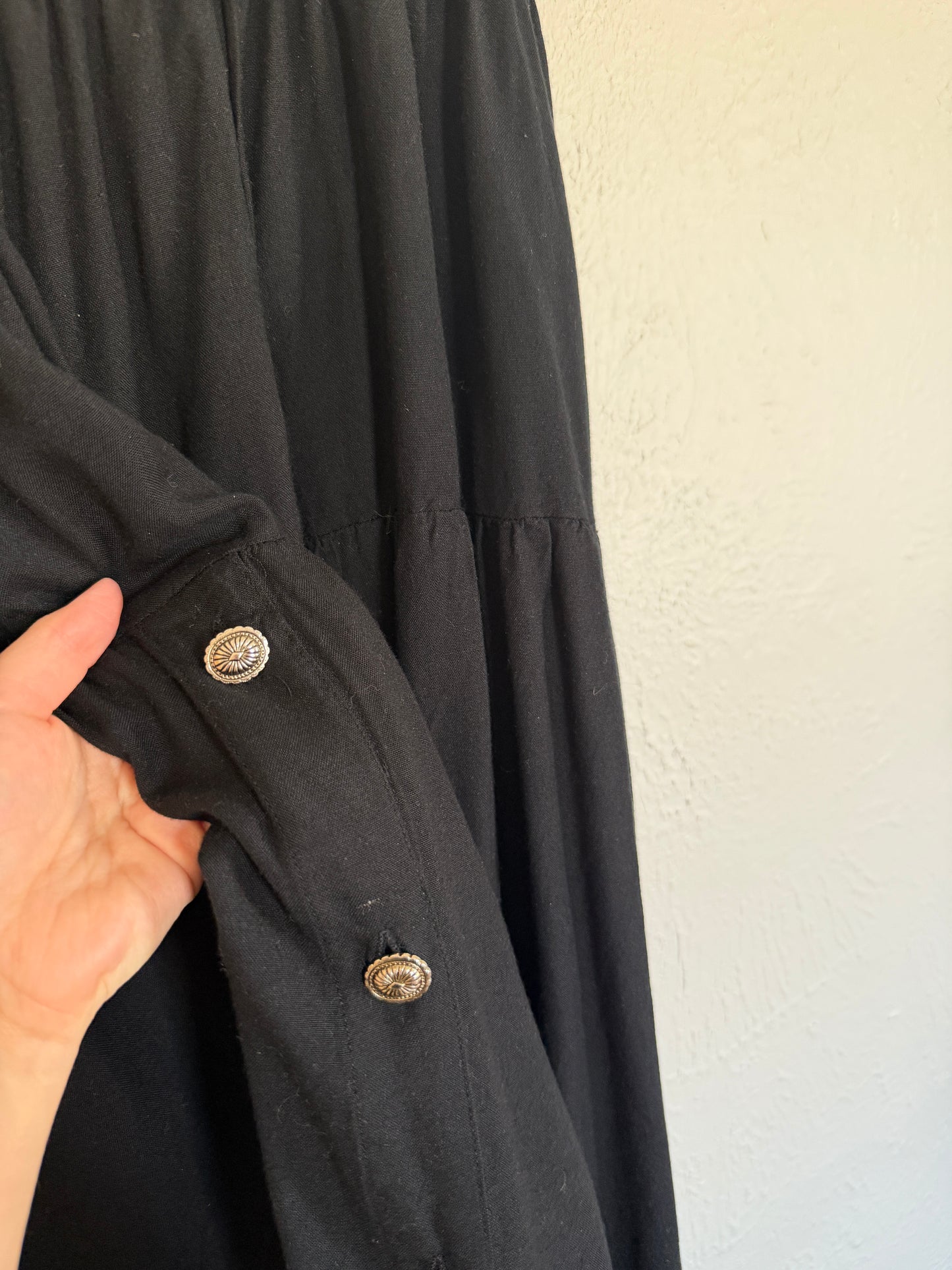 Vintage Western Tiered Skirt (M/L)