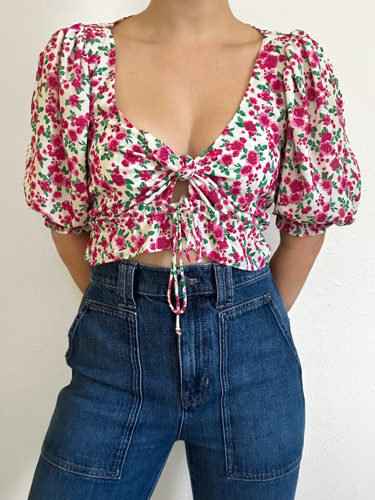 For Love & Lemons Petal Blouse (XS)