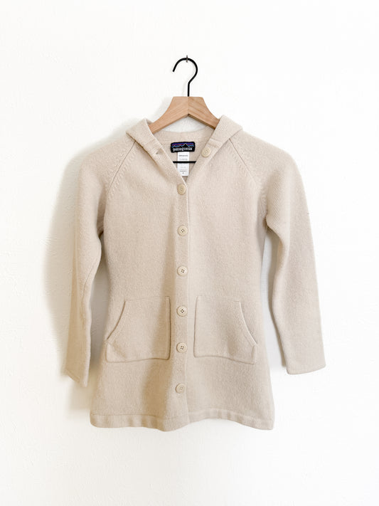 Patagonia Vintage Merino Wool Hooded Cardigan (XS)