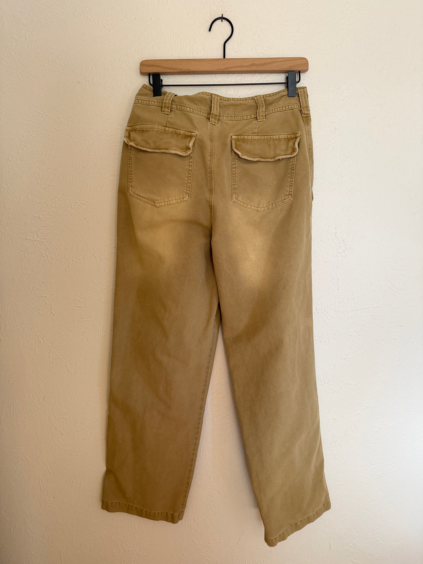 Free People Tan Work Pants (4/6)