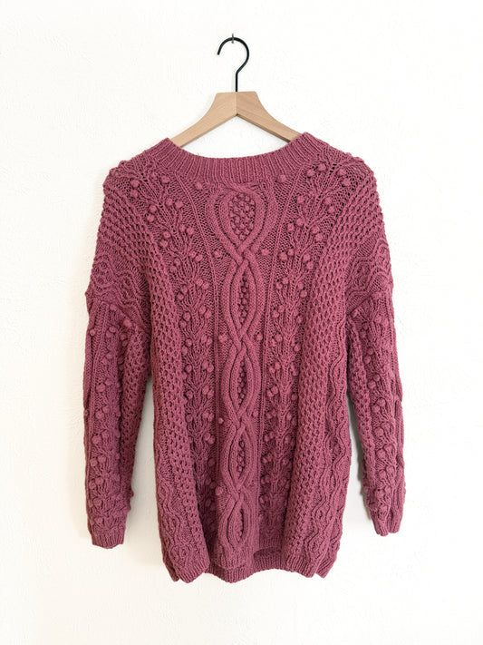 Express Tricot Pink Sweater Dress (M)