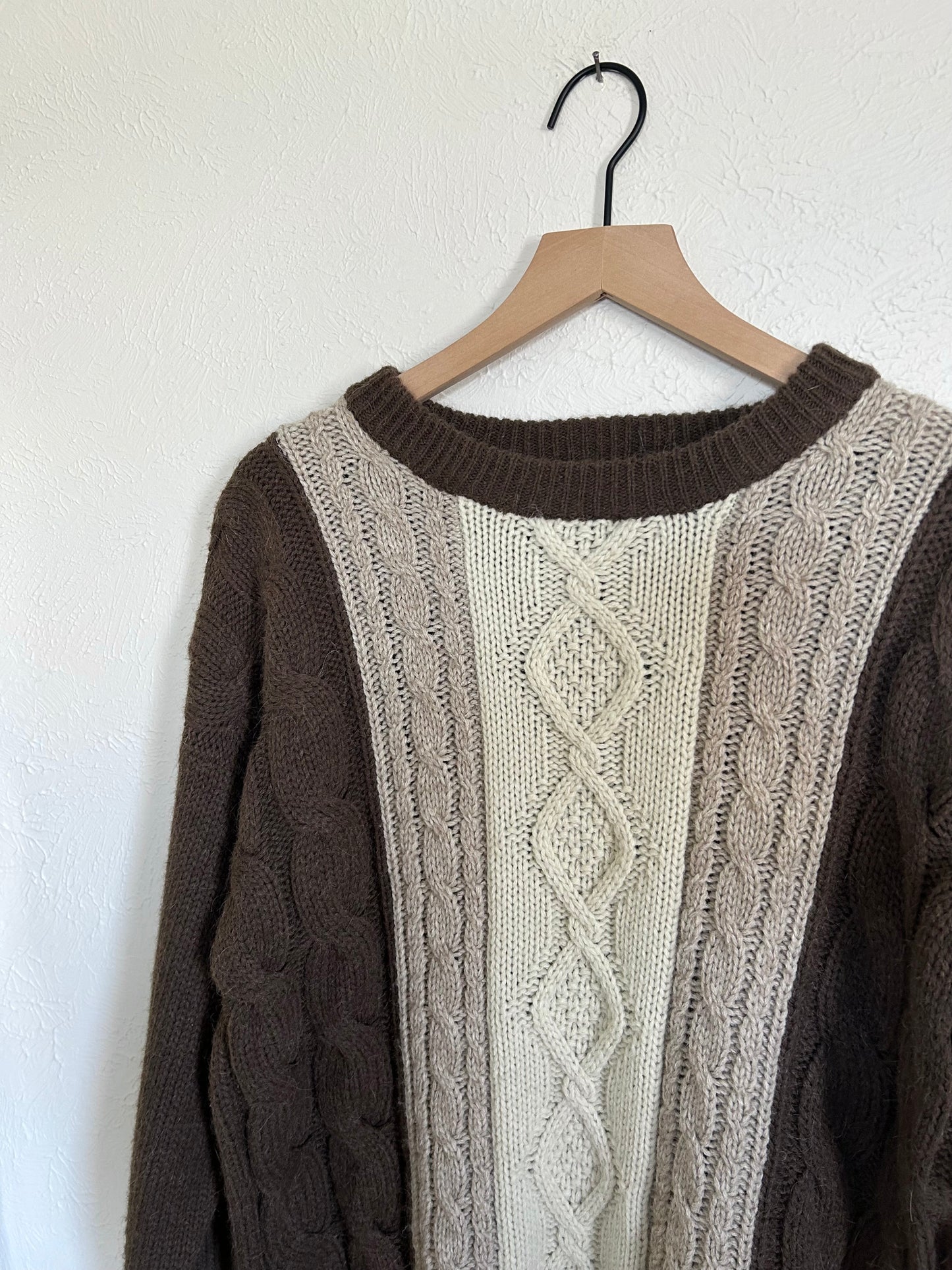 Brown Gradient Vintage Sweater (M/L)