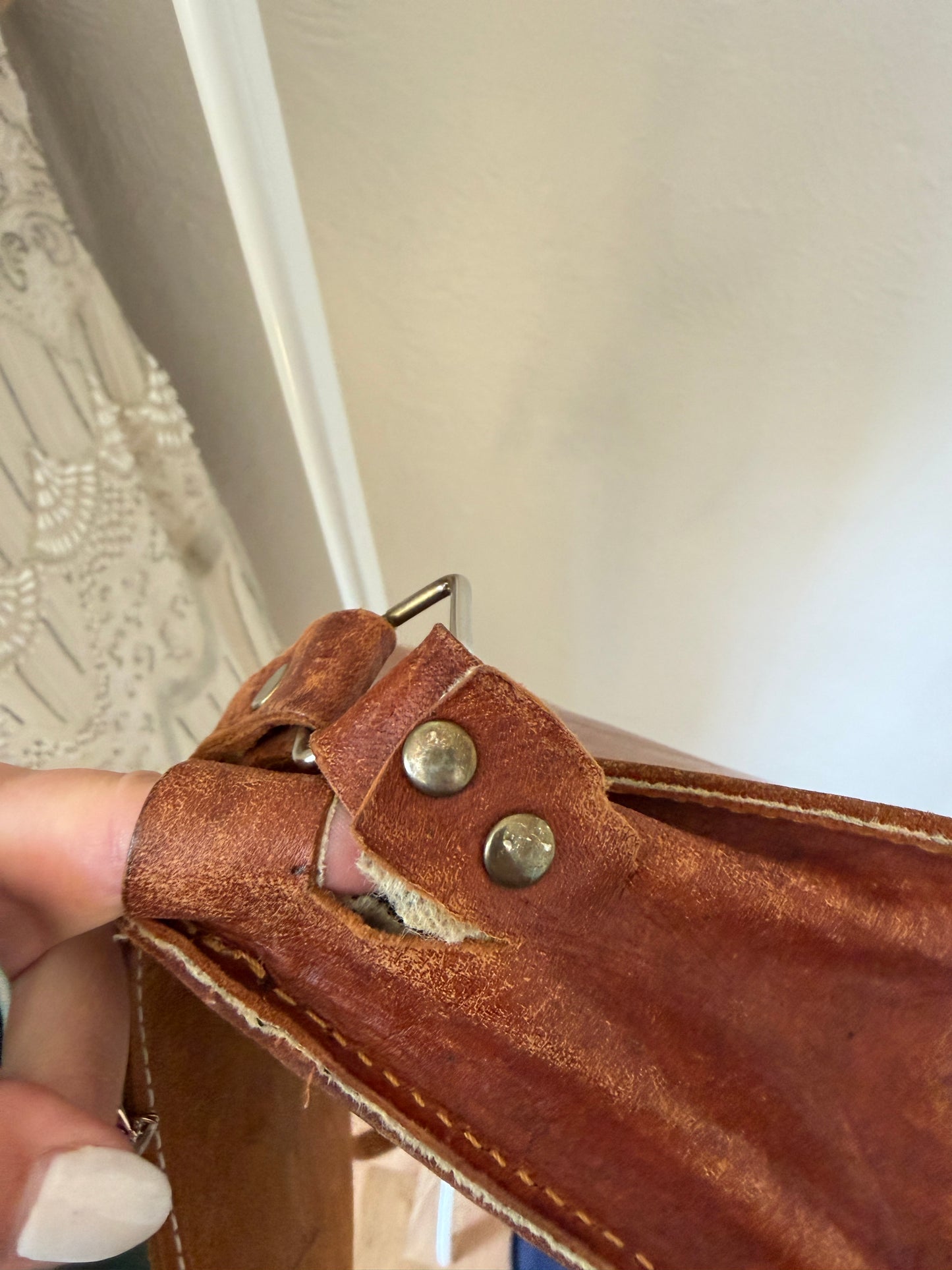 Leather Embossed Purse
