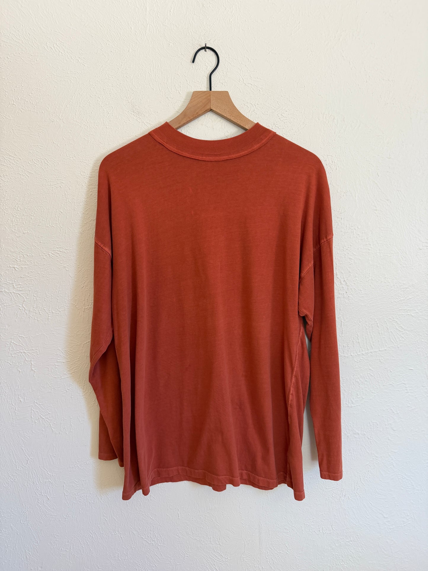 Free People Burnt Orange Long Sleeve (S)