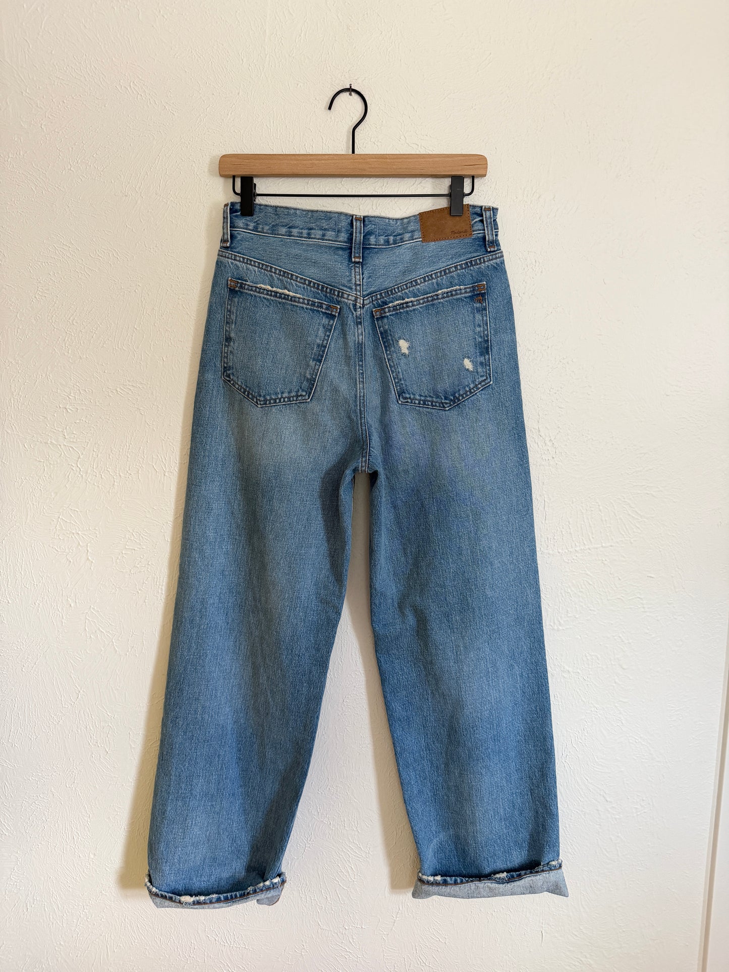 NEW Madewell Low Slung Baggy Jeans (6)