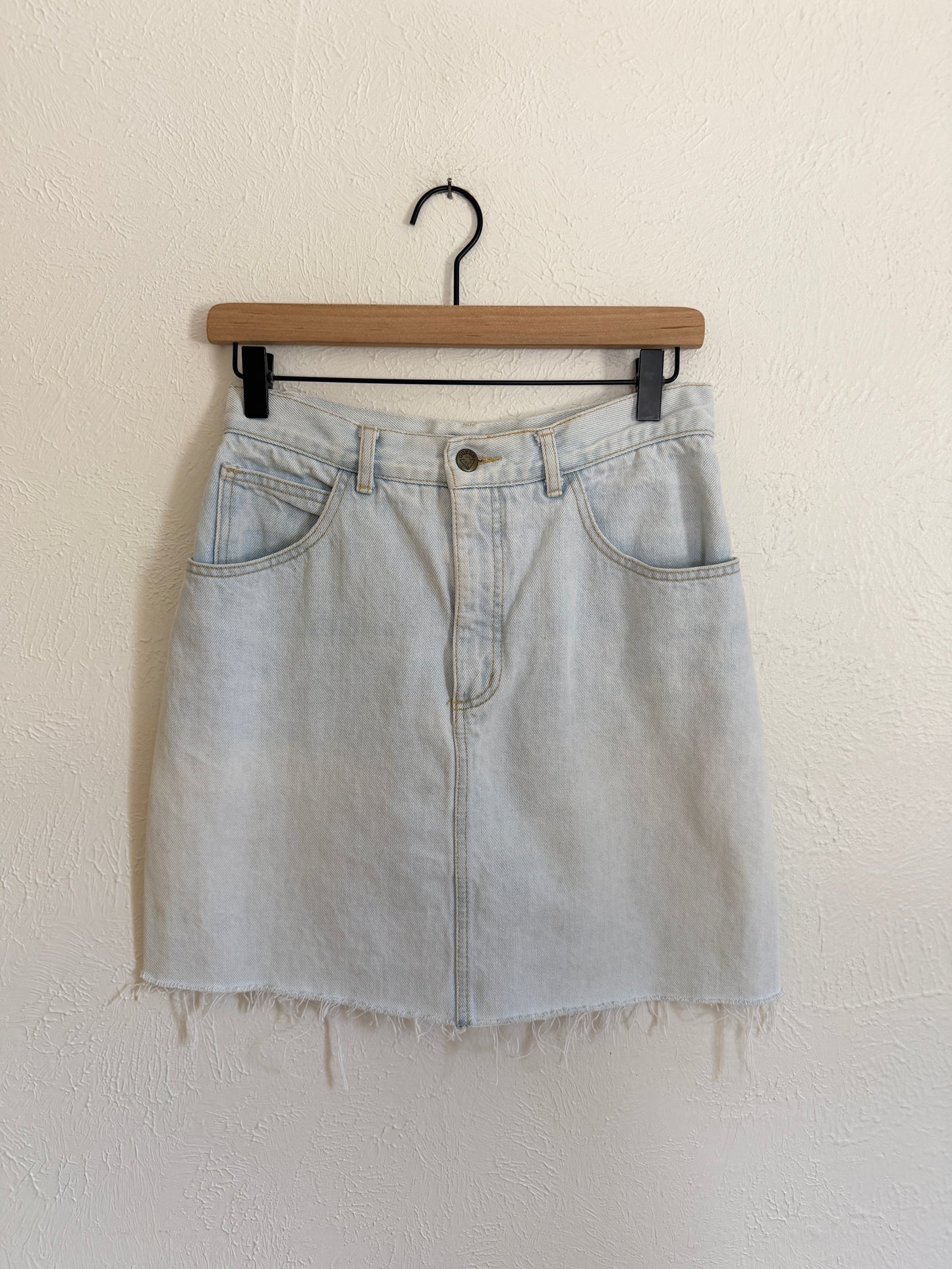 Guess by Georges Marciano Vintage Denim Skirt (6)