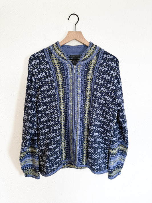 Nomadic Traders Nordic Vintage Zip Up (L)