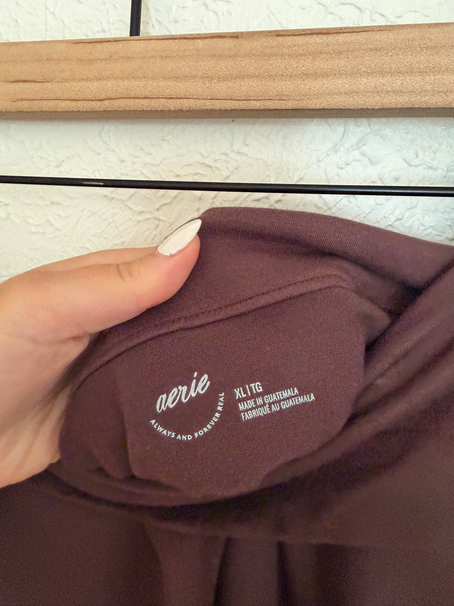 NWT Aerie Chill Up Off the Shoulder Top (XL)