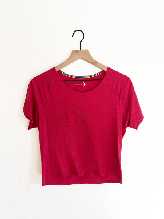 Smartwool Active Ultralite Pink Short Sleeve (L)