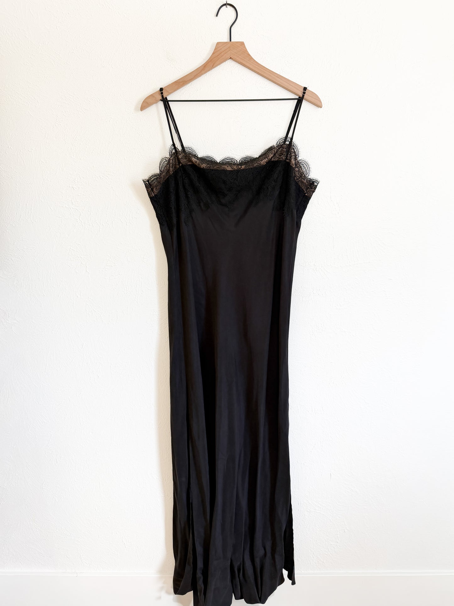 NWT DISSH Mina Black Lace Maxi Dress (XL)