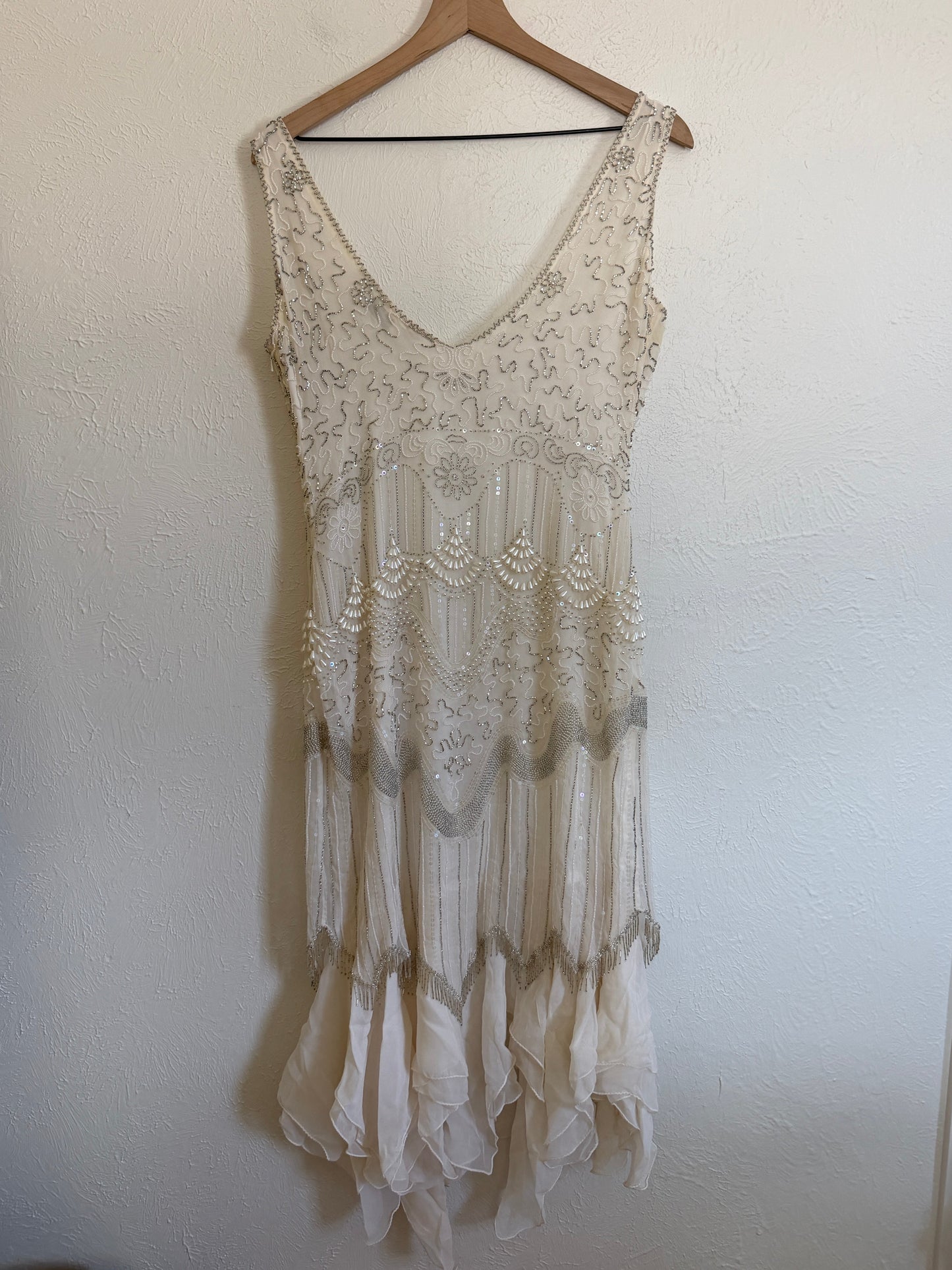 Oleg Cassini Beaded Dress (6)