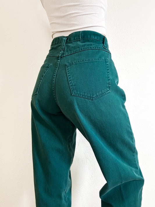 Eddie Bauer Vintage Teal Jeans (8)