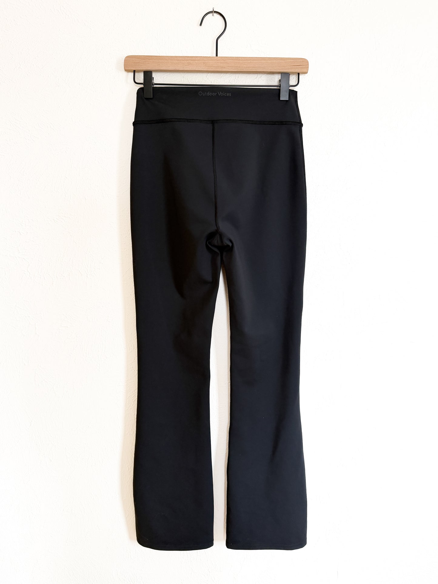 Outdoor Voices Black Flare Leggings (XS)