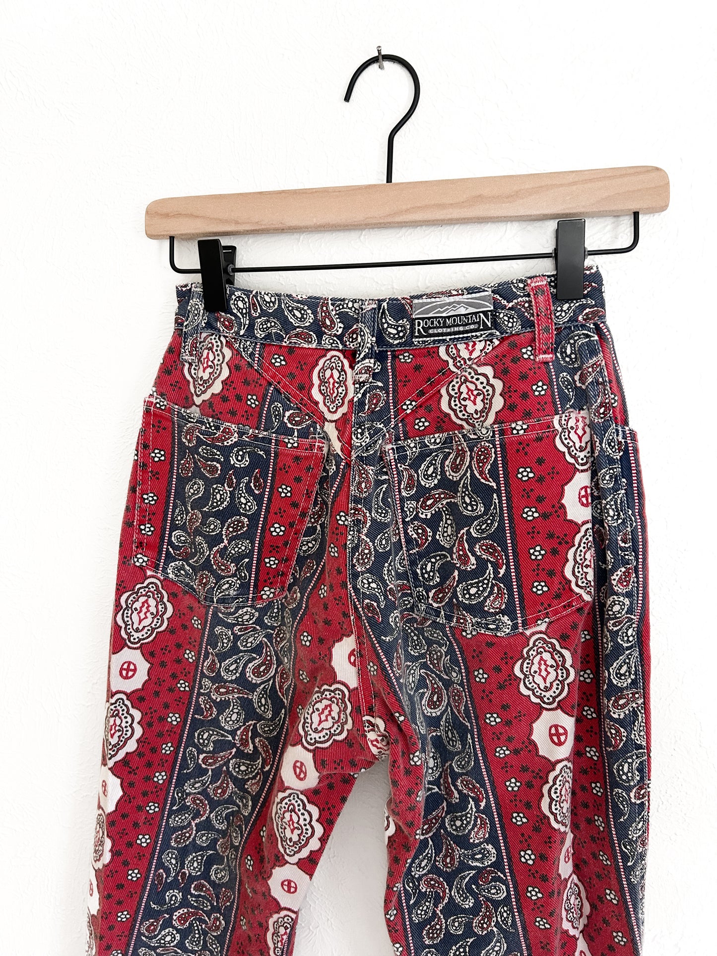 Rockies Vintage Bandana Print Jeans (0/2)