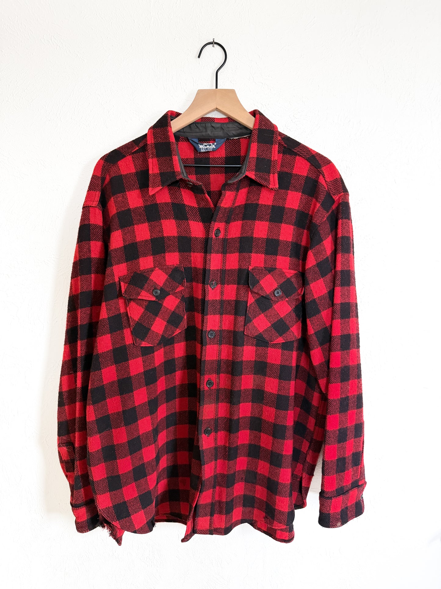 80’s Woolrich Vintage Buffalo Plaid Flannel (L)