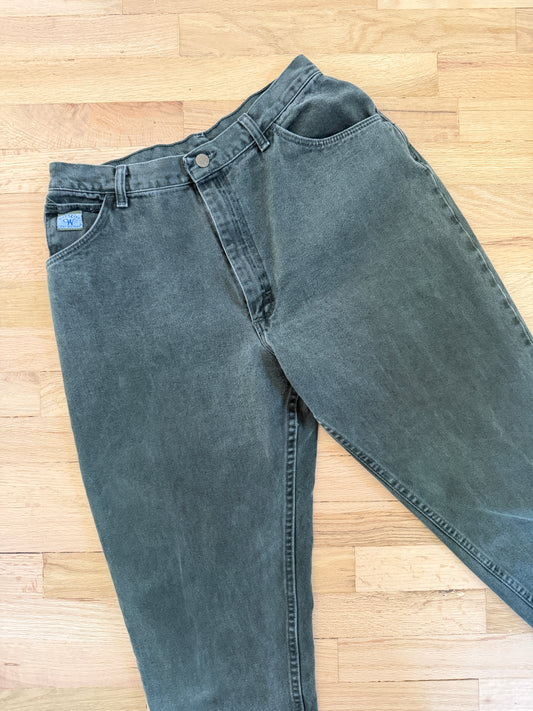Vintage Wrangler Green Jeans (10)