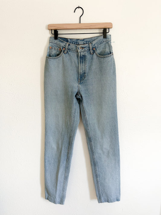 Gap Vintage Light Wash High Waisted Jeans (6)