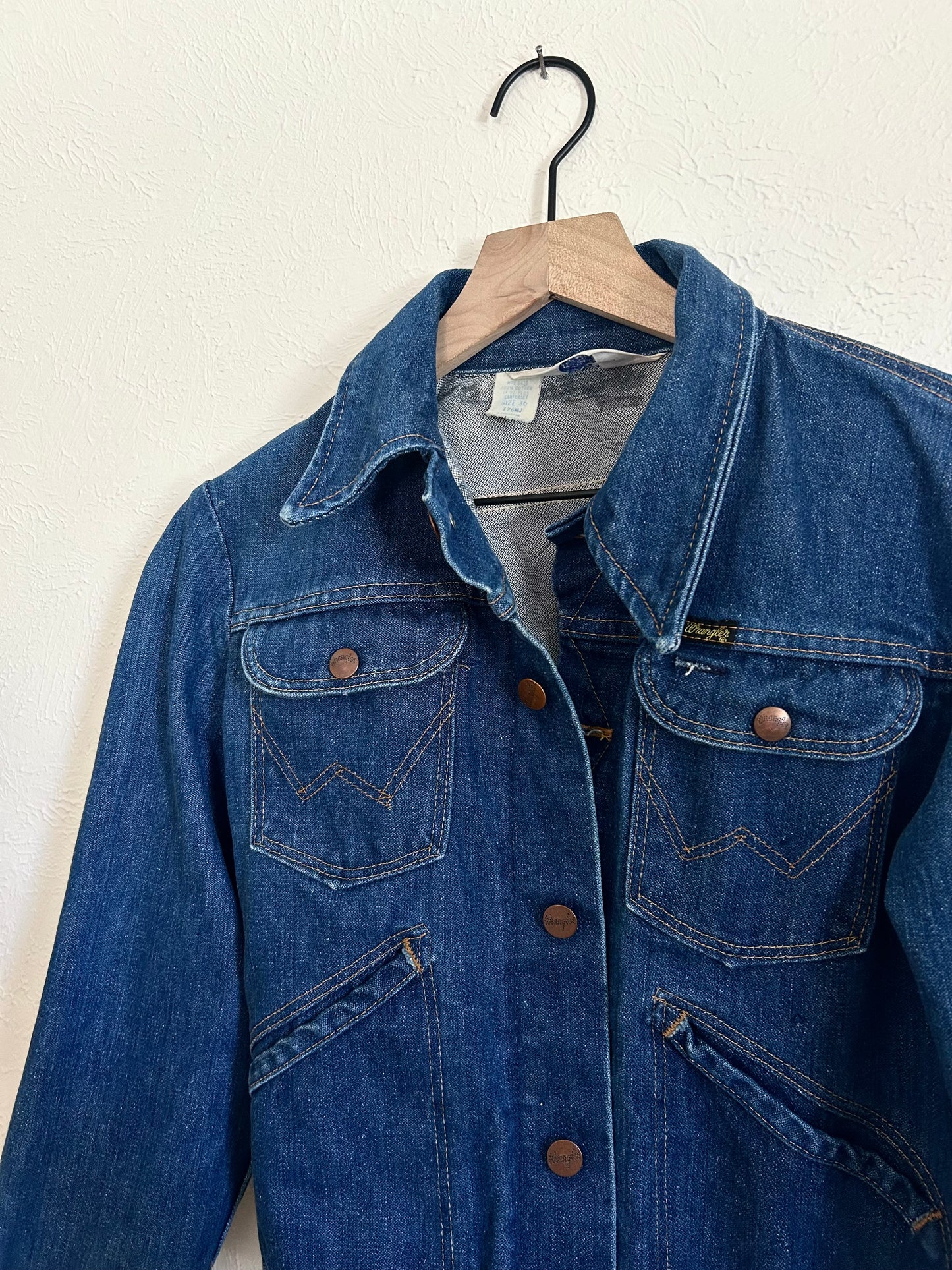 70’s Vintage Wrangler Denim Jacket (S)