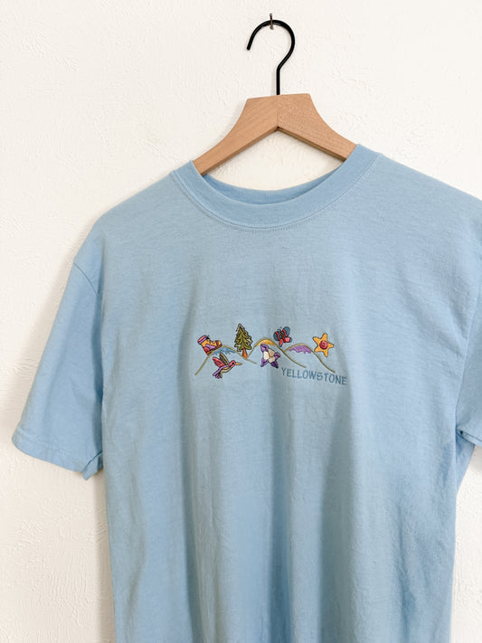 Yellowstone Embroidered T-Shirt (M)
