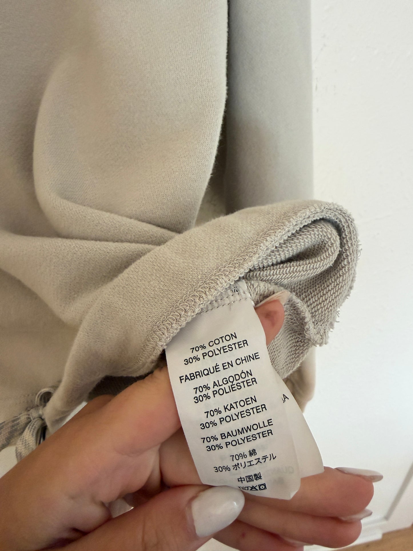 Vuori Sedona Light Grey Pullover (S)