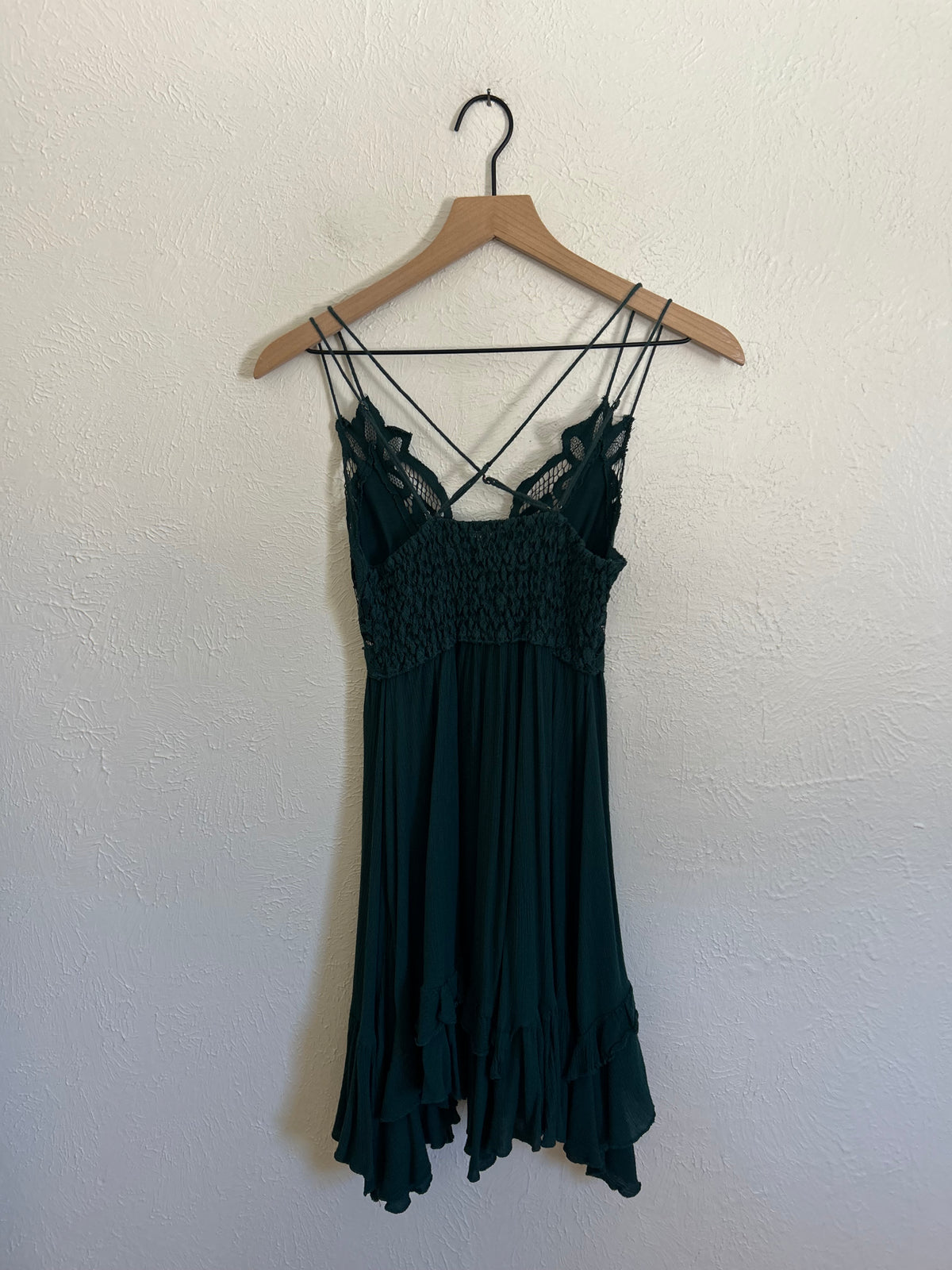 Free People Teal Adella Dress (S)