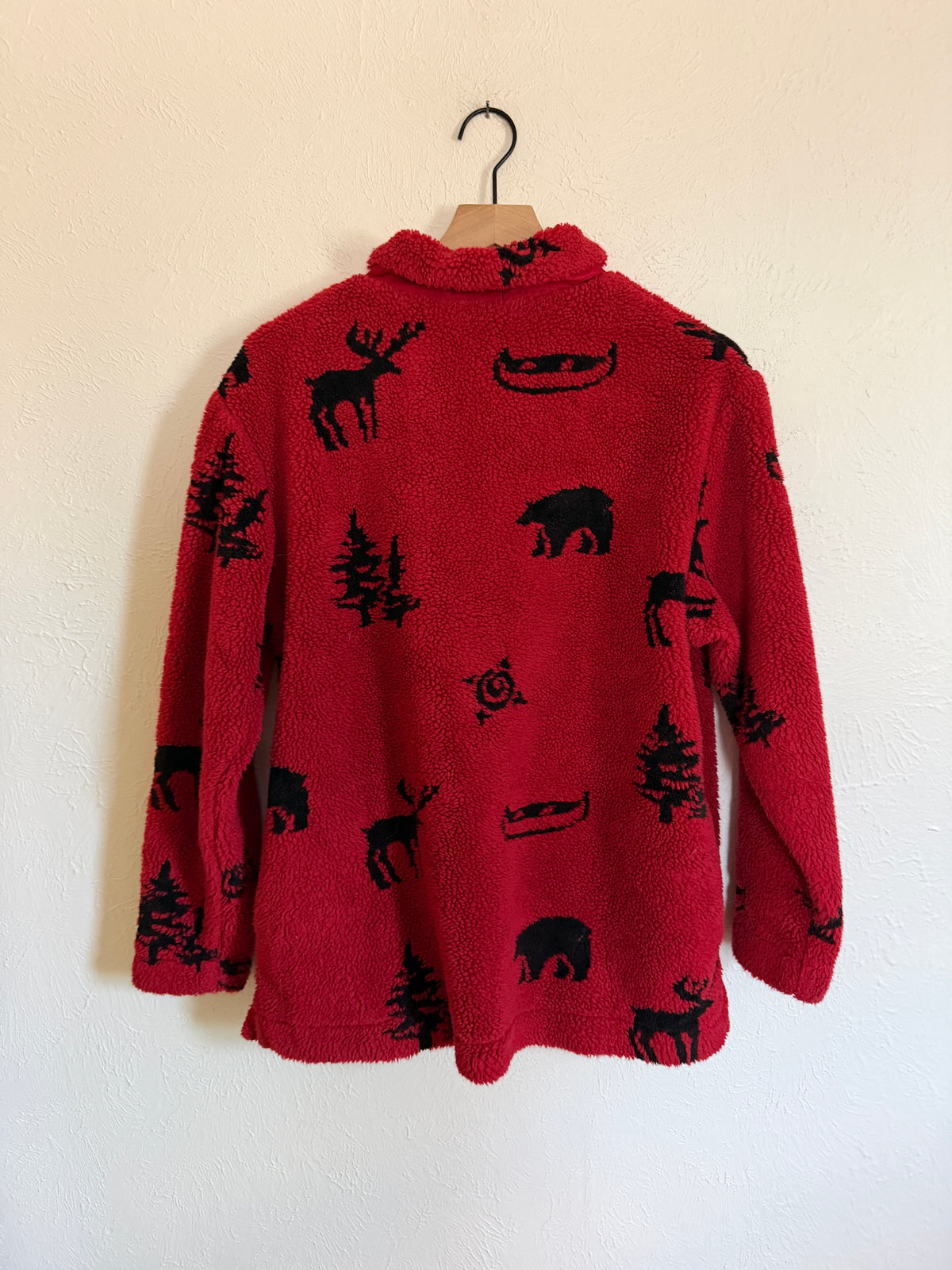 Coldwater Creek Red Nature Vintage Jacket (S/M)
