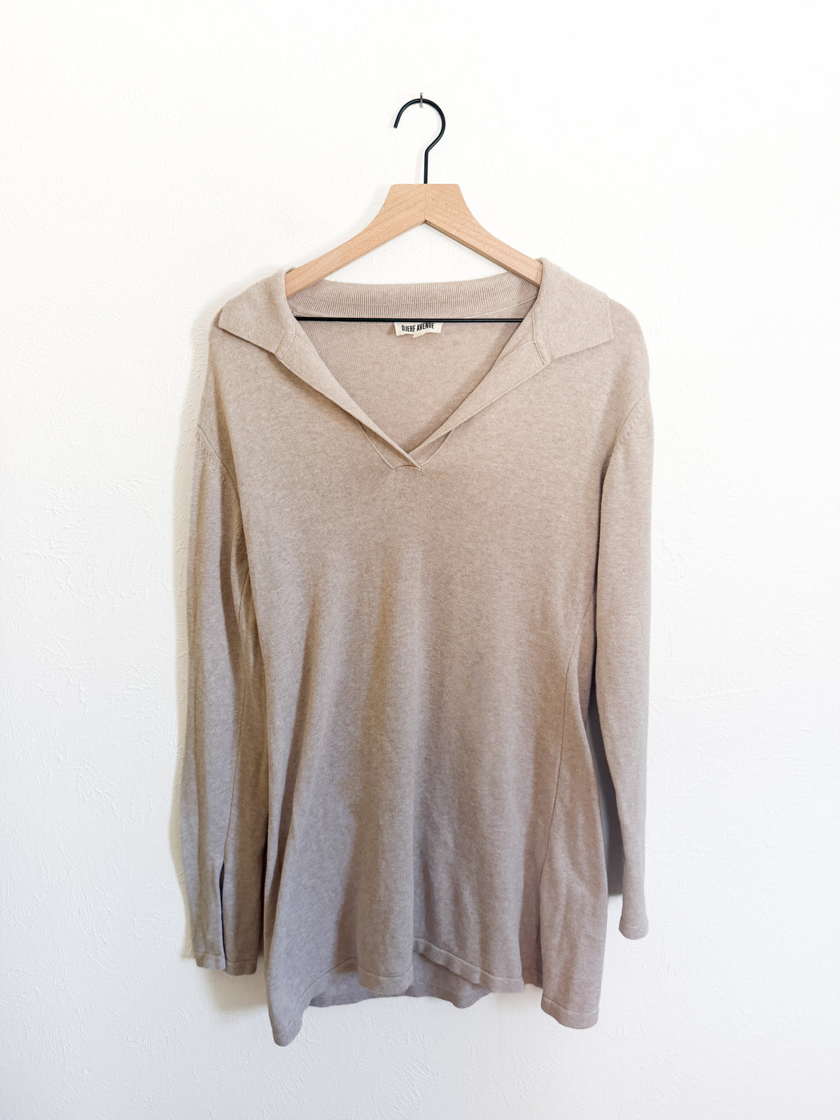Djerf Avenue ‘Sand’ Getaway Dress (S)