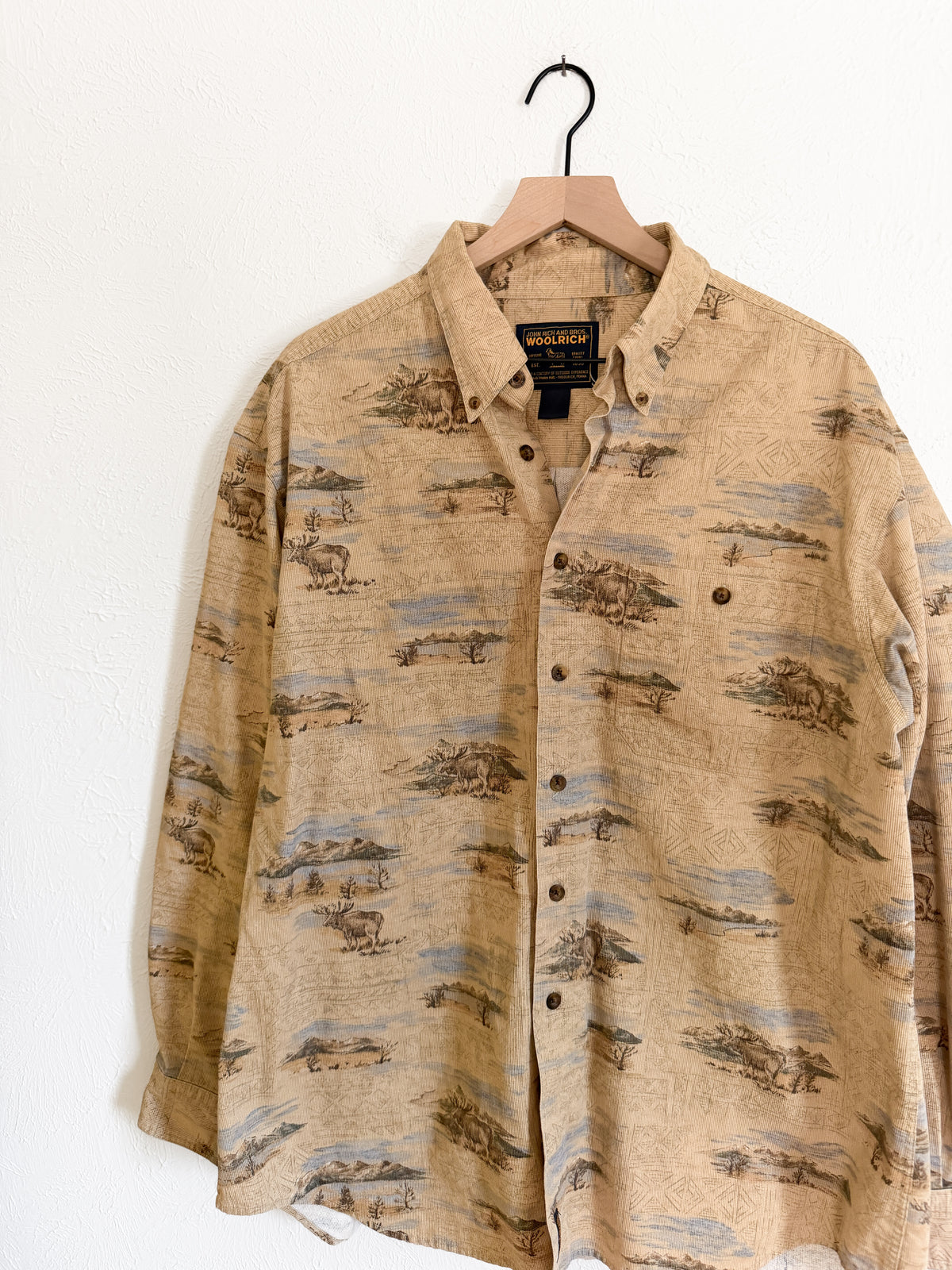 Woolrich Moose Scenic Button Up (XL)
