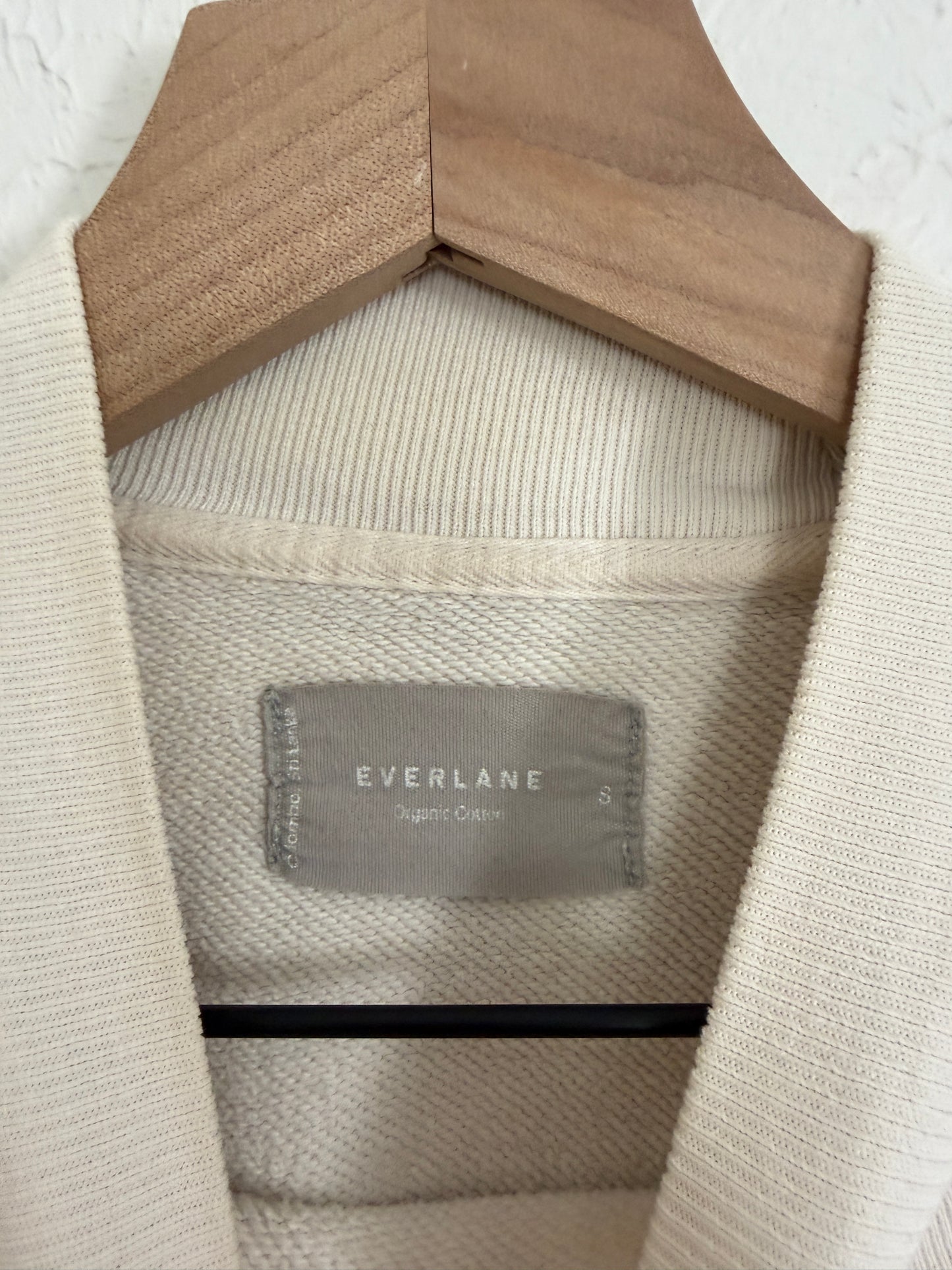 Everlane Organic Cotton Cropped Crewneck (S)