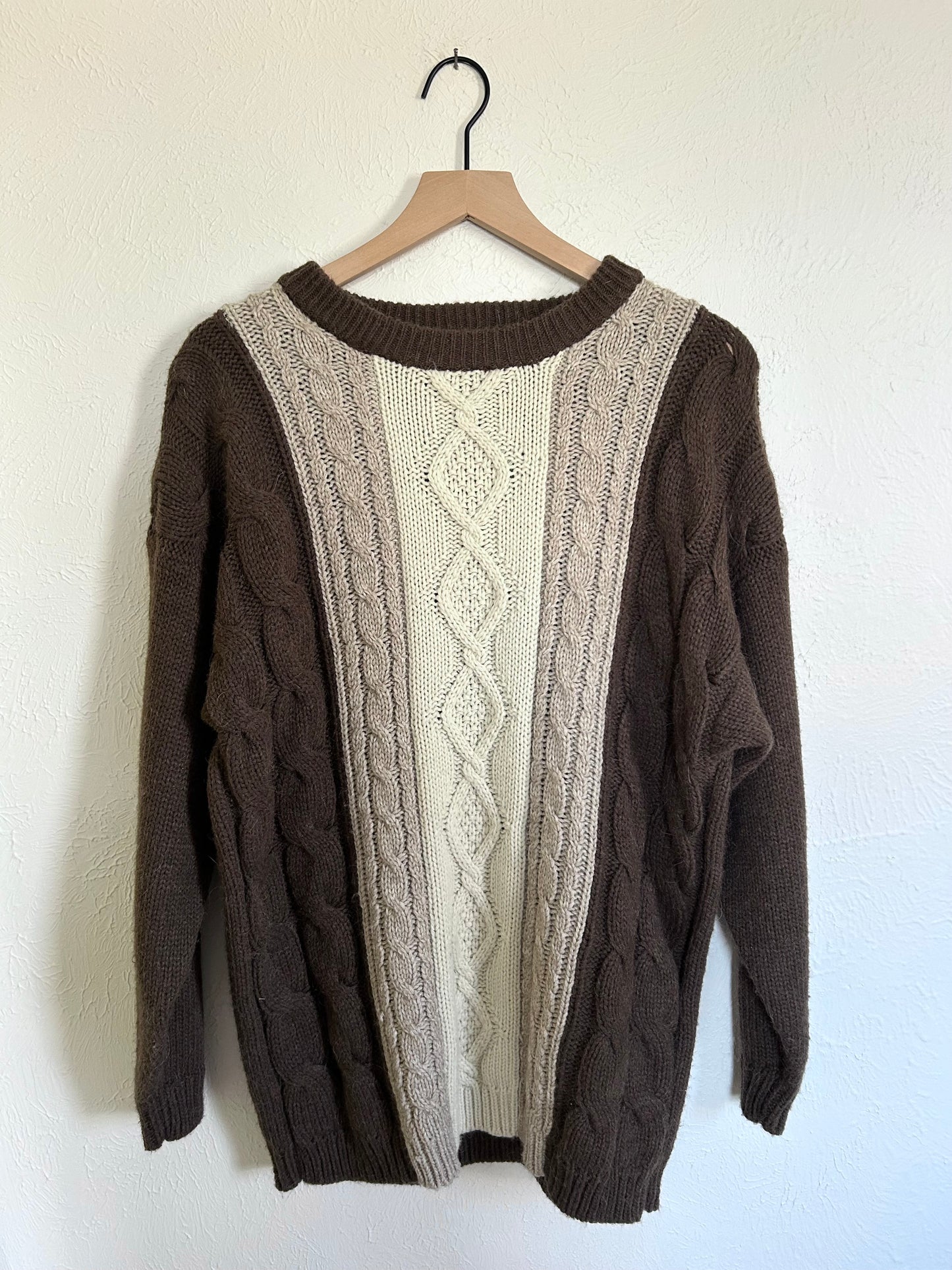 Brown Gradient Vintage Sweater (M/L)