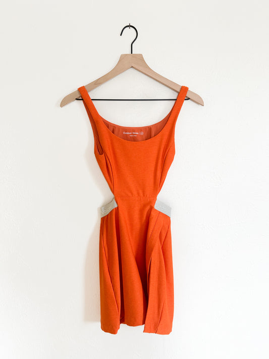 Outdoor Voices Orange Court Dress (XS)