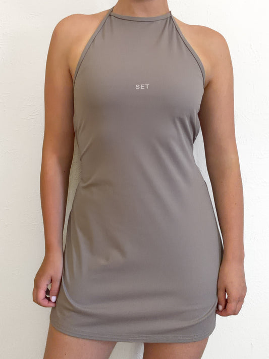 Set Active Sportbody Taupe Athletic Dress (S)