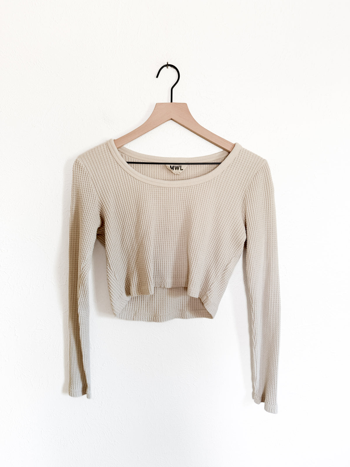 Madewell Waffle Knit Long Sleeve (M)