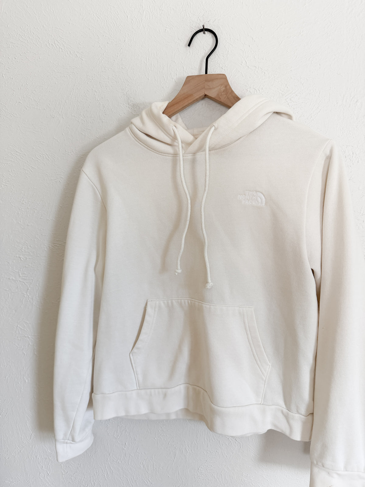 The North Face Cream Hoodie (XS/S)