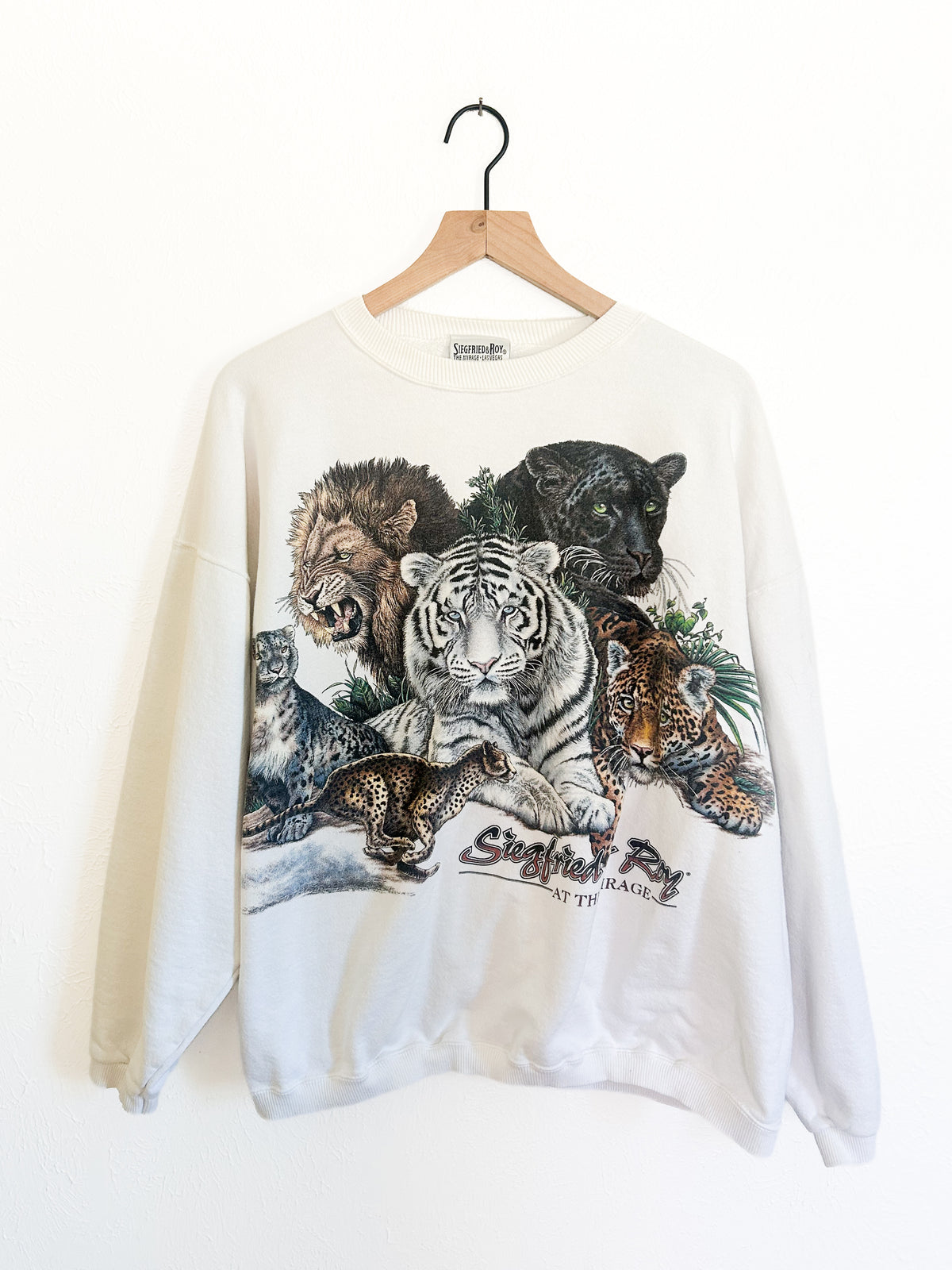 Sigfried & Roy Vintage Big Cat Crewneck (XL)