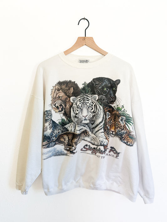 Sigfried & Roy Vintage Big Cat Crewneck (XL)