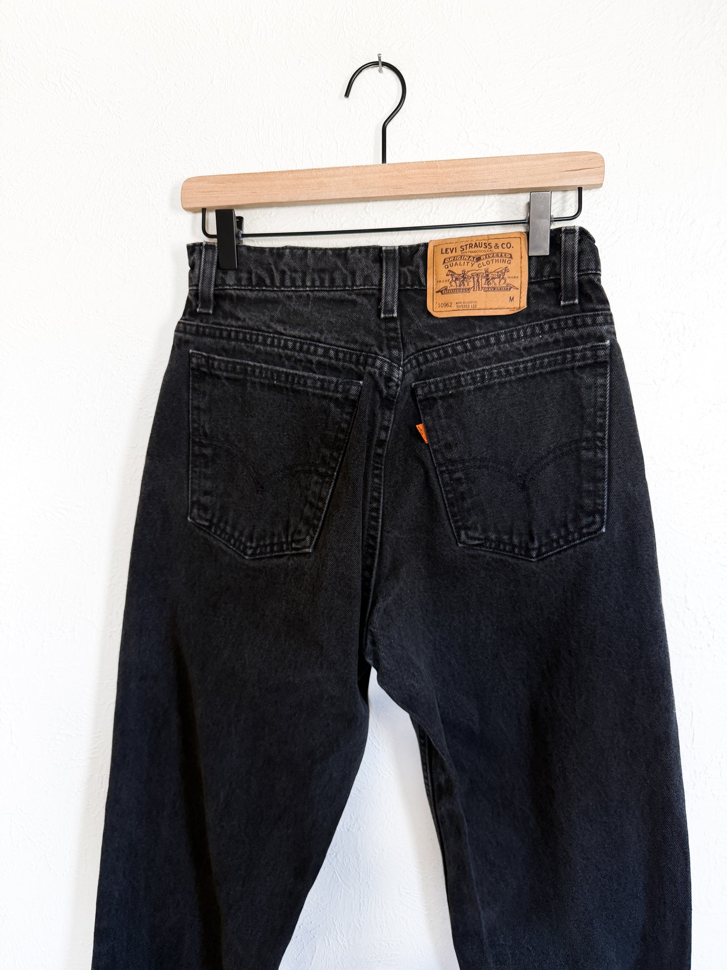 Levi’s Black 1996 Vintage Orange Tab Jeans (6)