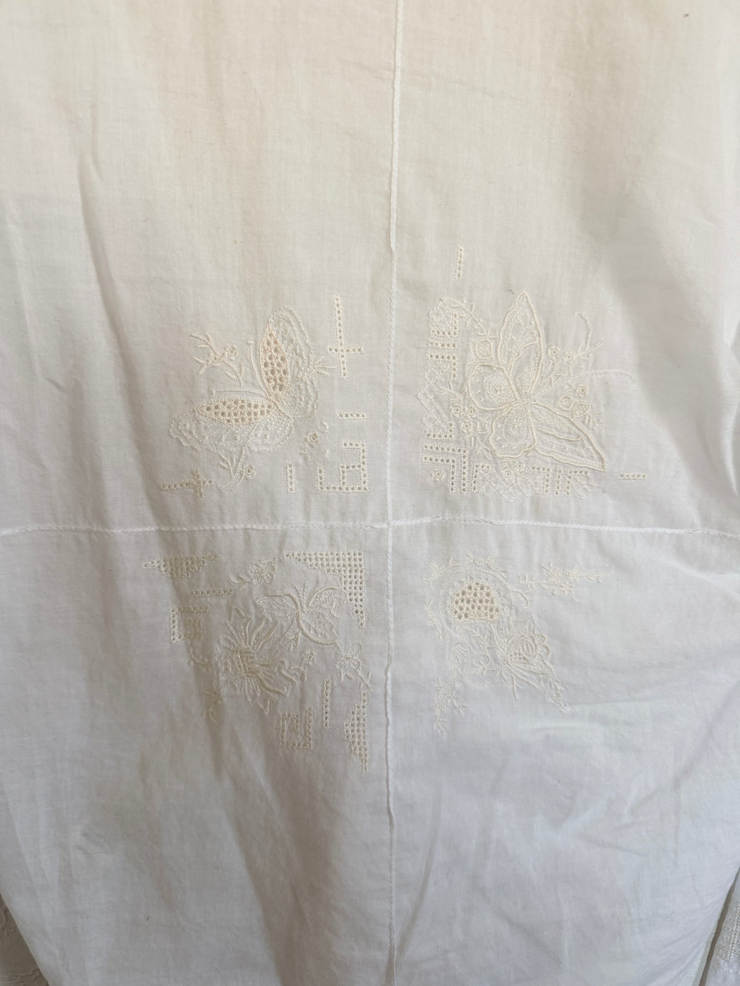 J Jill Embroidered Wrap Top (S)