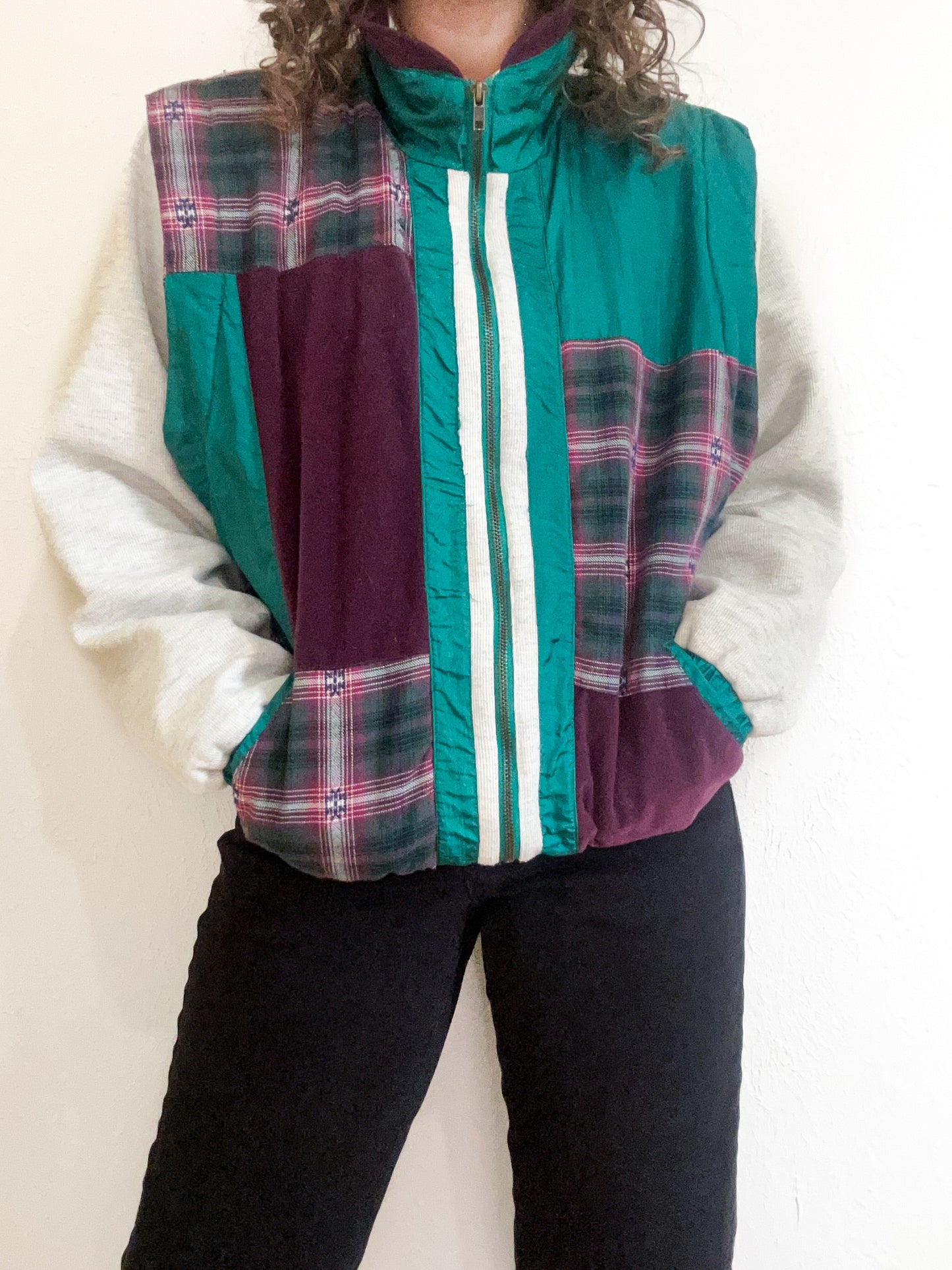 Vintage Patchwork Jacket (M)