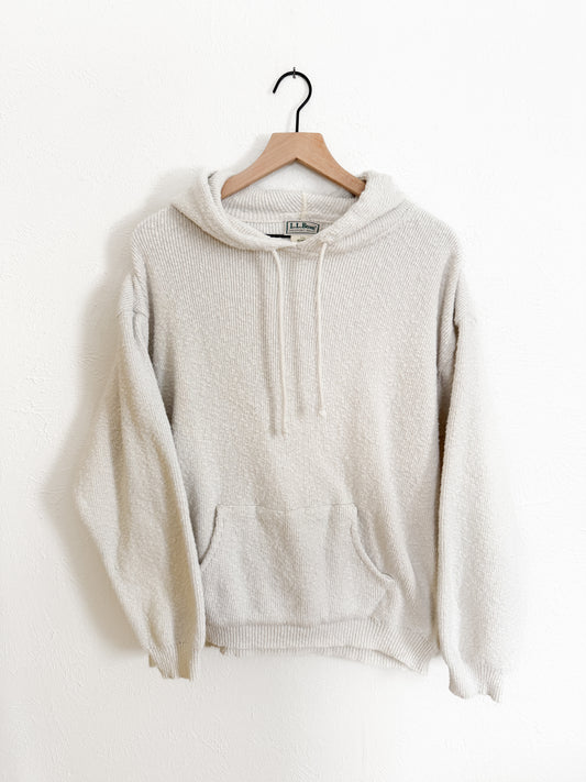 LL Bean Textured Vintage Hoodie (L)