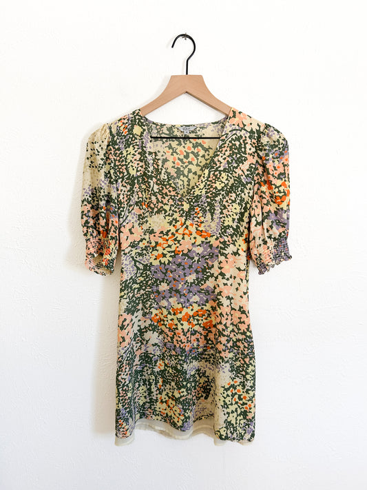 Rails Roma Gardenia Floral Dress (XS)